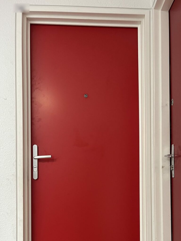 Porte blindée posée par Angers Rapid Serrurier dans un appartement à Angers